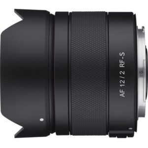SAMYANG AF 12mm F2.0 do CANON R RF pod APS-C