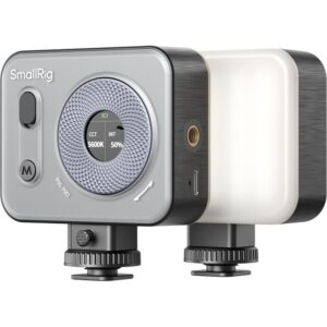 SmallRig 4660 Vibe P96 Pro mini LED Video Light czarna lampa LED RGBWW z wbudowanym akumulatorem