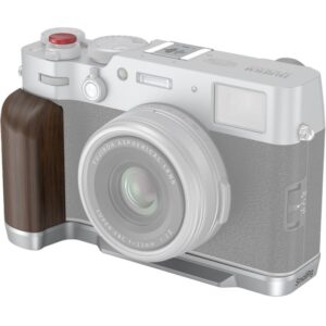 FUJIFILM X100V, X100VI - SmallRig 4804 Wooden L-Shape srebrny Grip, DREWNIANY uchwyt