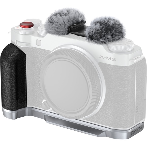 FUJIFILM X-M5 - SmallRig 4875 L-Shape srebrny uchwyt do aparatu