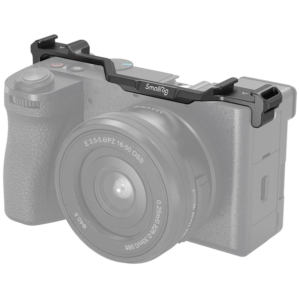 SONY A6700 - SmallRig 4339 adapter, podwójny uchwyt na zimną stopkę do SONY A6700