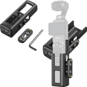 DJI OSMO POCKET 3 - SmallRig 5117 klatka do kamery, pełny dostęp do przycisków i swobodny obrót ekranu, opcja NATO, uchwyty itp. do DJI OSMO POCKET 3