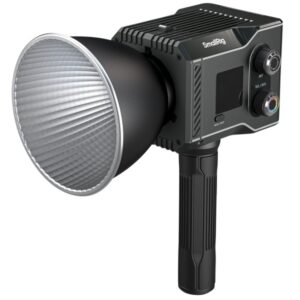 SmallRig 4810 RC 60C RGB LED Video Light Lite, zestaw z rączką i uchwytem na PowerBank, RGBCW 60W 2500K-10000K, wbudowany AKU