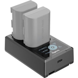 SmallRig 4084 Ładowarka zewnętrzna LCD na 2 aku LP-E6, LP-E6NH do aparatów CANON