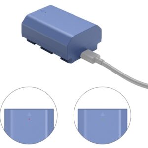 SmallRig 4265 NP-FZ100 USB-C 2400mAh niebieski akumulator z ładowaniem przez USB-C + KABEL do aparatów SONY