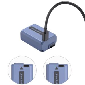 SmallRig 4330 NP-FW50 USB-C niebieski akumulator z ładowaniem przez USB-C + KABEL, do aparatów SONY