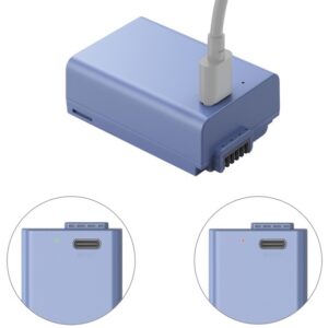 SmallRig 4333 EN-EL25 USB-C niebieski akumulator z ładowaniem przez USB-C + KABEL, do aparatów NIKON Z30, Z50, ZFC, z Fc