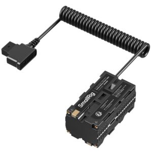 SmallRig 4884 D-Tap, kabel zasilający lampy, kamery poprzez gniazdo NP-F, do kamer SONY oraz lamp zasilanych NP-F