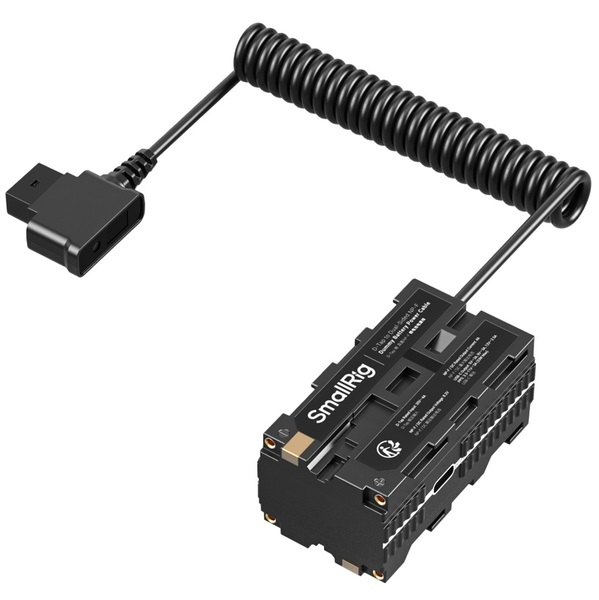 SmallRig 4884 D-Tap, kabel zasilający lampy, kamery poprzez gniazdo NP-F, do kamer SONY oraz lamp zasilanych NP-F