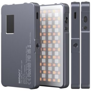 SmallRig 3489 Vibe P96L RGB Video Light Panel świetlny, lampa LED, wbudowana bateria 2500K-8000K