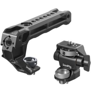 SmallRig 5323 Uchwyt górny z zestawem podtrzymującym monitor kompatybilny ze śrubą ARRI 3/8''-16, 5 mocowań cold shoe