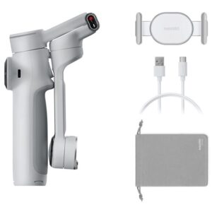 Insta360 Flow 2 PRO AI TRACKER BUNDLE szary, śledzenie z AI Trackerem stabilizator, gimbal do telefonu