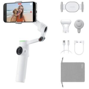 Insta360 Flow 2 PRO CREATOR BUNDLE biały, zestaw stabilizator, gimbal do telefonu