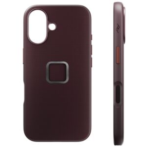 PEAK DESIGN MOBILE EVERYDAY CASE FABRIC etui CIEMNY FIOLET do telefonu iPhone 16 PLUS