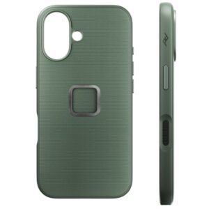 PEAK DESIGN MOBILE EVERYDAY CASE FABRIC etui do telefonu iPhone 16 SZAROZIELONY