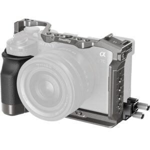 SONY A7CII, A7CR - SmallRig 5198, klatka z uchwytem i zaciskami HDMI do SONY A7C II, A7C R