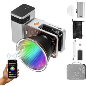 ZHIYUN LED MOLUS X60 RGB COMBO Cob Ligh Bi-color - zestaw, Lampa LED RGB, wbudowany akumulator