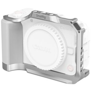 CANON EOS R50V - SMALLRIG 5428 srebrna klatka z uchwytem do Canon EOS R50 V