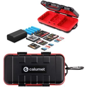 CALUMET Etui na Baterie i Karty Pamięci - Wodoodporne