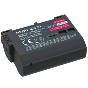 MATHORN MB-214 Ultimate 2600mAh akumulator z ładowaniem przez USB-C zamiennik EN-EL15C do aparatów NIKON