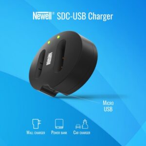 NEWELL SDC-USB DMW-BLG10 Ładowarka dwukanałowa do akumulatorów DMW-BLG10 do aparatów PANASONIC