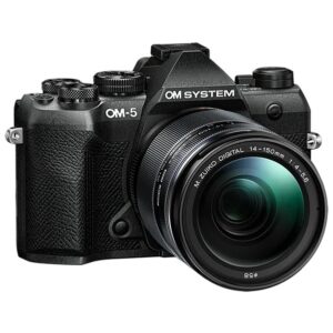 OLYMPUS OM SYSTEM OM-5 Mark II czarny + 14-150mm F4.0-5,6 II