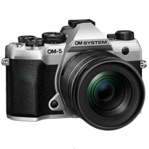 OLYMPUS OM SYSTEM OM-5 Mark II srebrny + 12-45mm F4.0 PRO