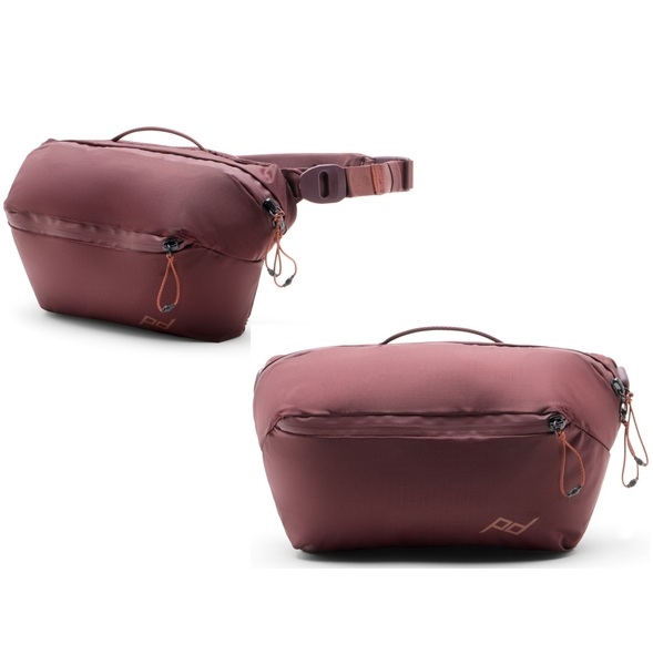PEAK DESIGN Outdoor Sling 4L Eclipse - CIEMNY FIOLET Torba, wew. 30,5cm x 17cm x 4,5cm
