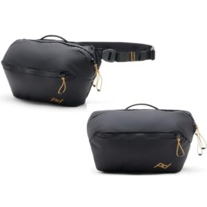 PEAK DESIGN Outdoor Sling 4L czarna Torba, wew. 30,5cm x 17cm x 4,5cm
