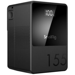 SmallRig 3581 V-Mount Battery Mini VB155, akumulator V-mount 10200 mAh, czarny