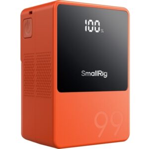 SmallRig 4929 V-Mount Battery Mini VB99, akumulator V-mount 6800 mAh, pomarańczowy