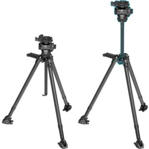 SMALLRIG 4259 x Potato Jet TRIBEX Hydraulic Carbon, karbonowy statyw hydrauliczny z głowicą