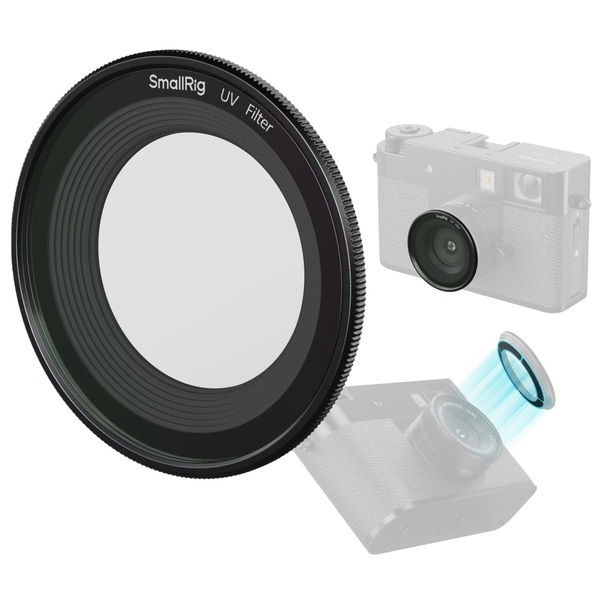 FUJIFILM X HALF X-HF1 - SmallRig 5214 czarny magnetyczny filtr UV do FUJIFILM X HALF X-HF1