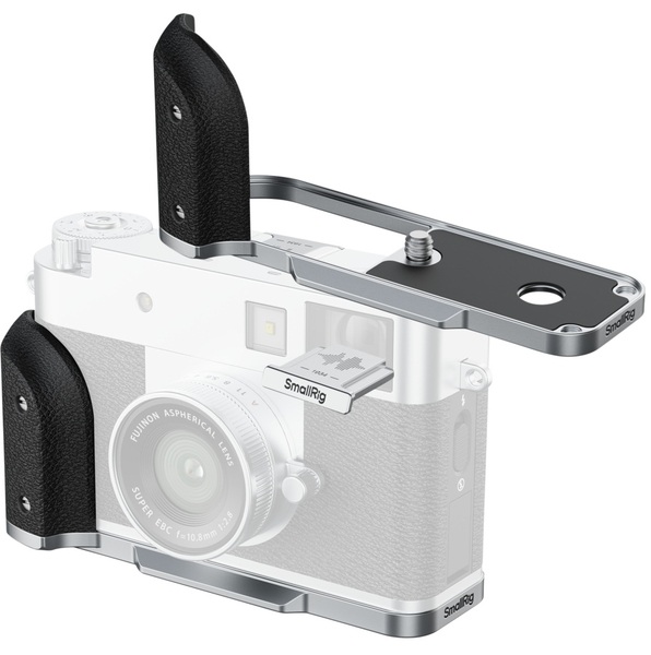 FUJIFILM X HALF X-HF1 - SmallRig 5216 L-Shaped, srebrna Płytka montażowa w kształcie litery L z uchwytem do FUJIFILM X HALF X-HF1