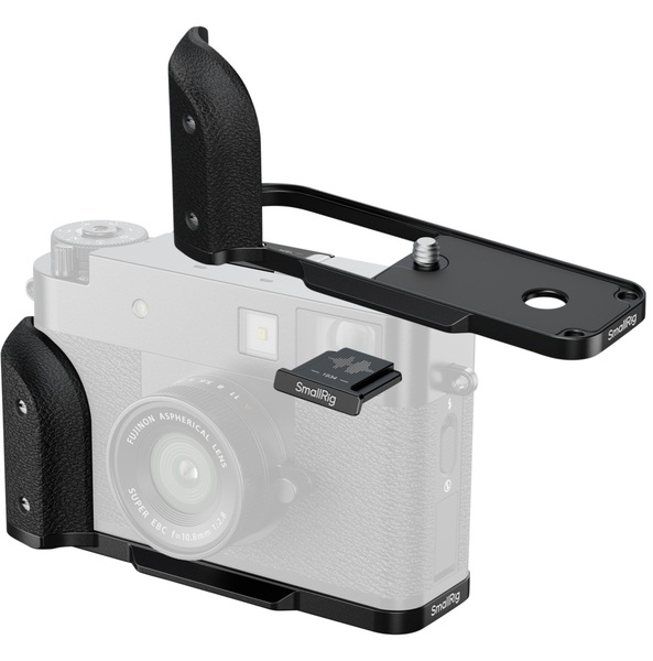 FUJIFILM X HALF X-HF1 - SmallRig 5332 L-Shaped, czarna Płytka montażowa w kształcie litery L z uchwytem do FUJIFILM X HALF X-HF1
