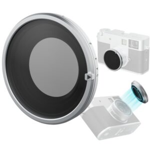 FUJIFILM X HALF X-HF1 - SmallRig 5391 srebrny magnetyczny filtr szary VND ND2-ND32 do FUJIFILM X HALF X-HF1