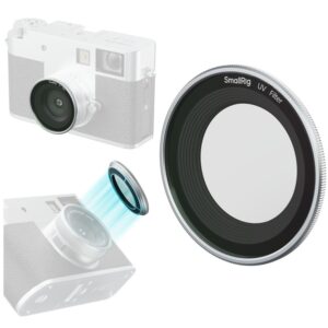 FUJIFILM X HALF X-HF1 - SmallRig 5392 srebrny magnetyczny filtr UV do FUJIFILM X HALF X-HF1