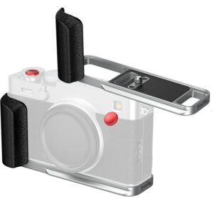FUJIFILM X-E5 - SmallRig 5447 L-Shaped, srebrna Płytka montażowa w kształcie litery L z uchwytem do FUJIFILM X-E5
