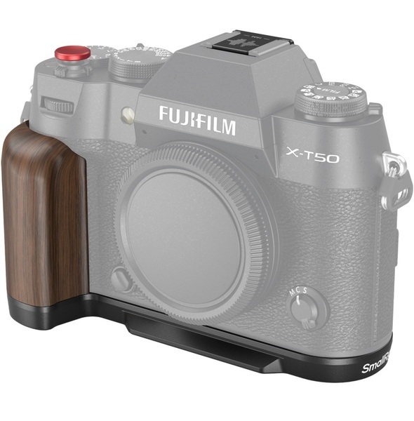 FUJIFILM X-T50 - SmallRig 4784 L-Shape czarny grip z drewnianych uchwytem do FUJIFILM X-T50