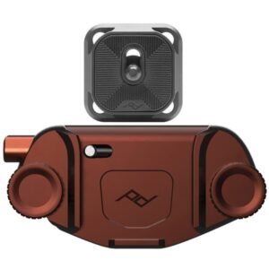 PEAK DESIGN Capture V3 Eclipse, Uchwyt FIOLETOWY z płytką STANDARD v3 do aparatów + LAMPKA LED