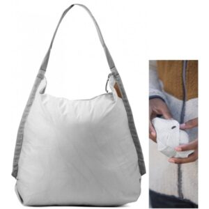 PEAK DESIGN Packable Tote torba podręczna 12L na zamek Raw - biała w kratke