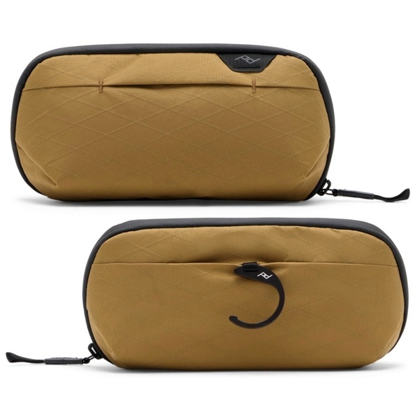 PEAK DESIGN Wash Pouch Travel line SMALL 1L Coyote - rudobrązowy, MAŁA KOSMETYCZKA