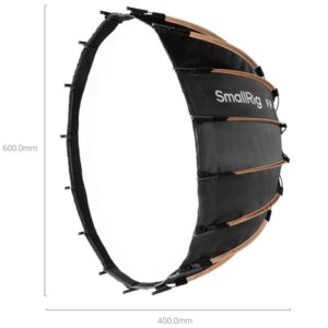 SmallRig 5396 FP-60 Quick-Setup, zestaw Softbox paraboliczny 60x40cm z 2 dyfuzorami i gridem