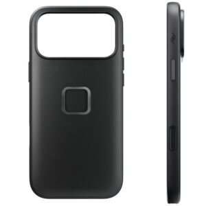 PEAK DESIGN MOBILE EVERYDAY CASE CLARINO – czarny GŁADKI, etui do telefonu iPhone 17 PRO MAX, iPhone 18 PRO MAX