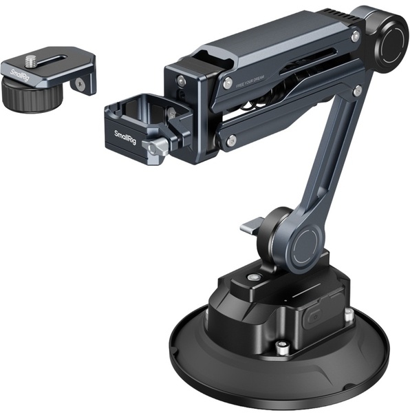 SmallRig 5507 Amortyzator z elektroniczną przyssawką do kamer DJI OSMO POCKET 3, GoPro, Insta360