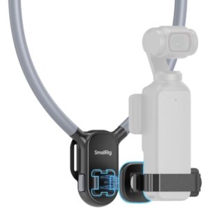 DJI OSMO POCKET 4, POCKET 3 - SmallRig 5567 magnetyczny Uchwyt na szyję z szybkim demontażem