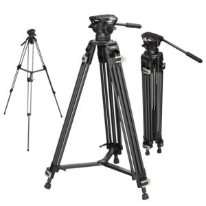 SMALLRIG 3751 Heavy-Duty + Fluid Head AD-01, statyw z głowicą VIDEO