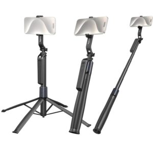 SmallRig 4668 statyw, selfie-stick, wysięgnik do 185cm, wiatroodporny z pilotem do telefonów