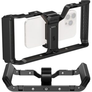 SmallRig 5356 IG-02 IntegraGrip Cage, klatka do telefonu/smartfona, bezprzewodowy kontroler WR-06, cztery mocowania
