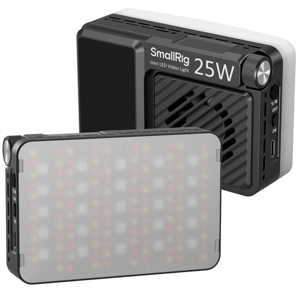 SmallRig 5357 RM 25C mini LED Video Light, lampa LED RGB 2500K–10000K z wbudowanym aku 3100mAh